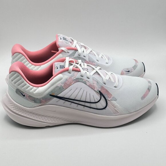Nike Quest 5 PRM White Navy Pearl Pink Running Shoe FB6944-100 Womm 12 /Men 10.5 - Picture 4 of 12